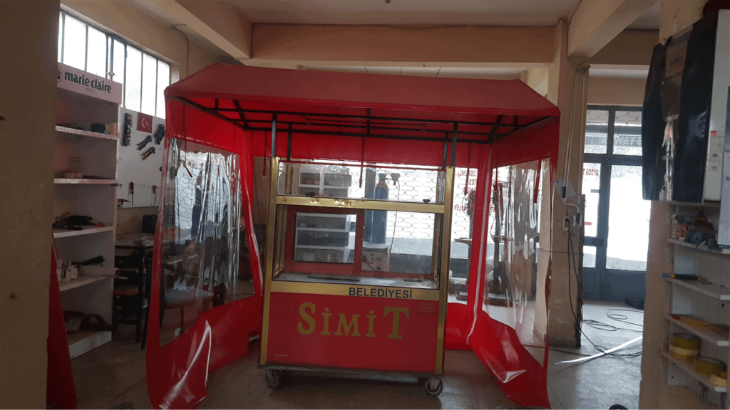 Simit araba brandası